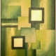abstrait-cubique-vert-or