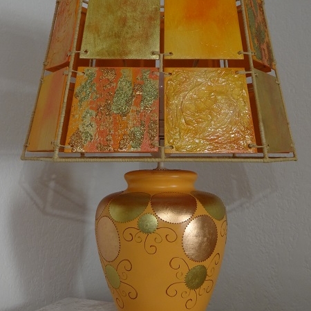 lampe-art-nouveau-orange